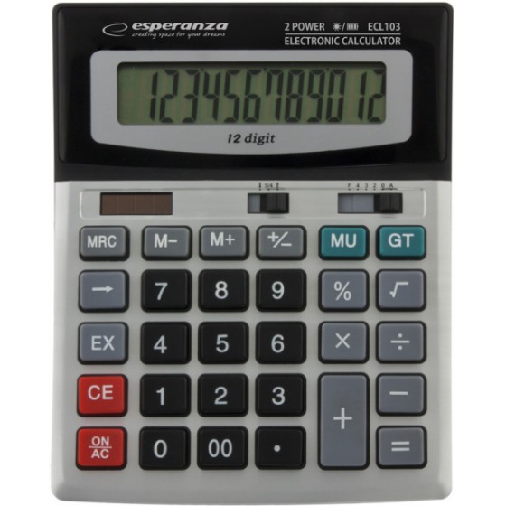 ESPERANZA DESKTOP CALCULATOR EULER - (ECL103)