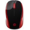 HP 200 EMPRESS RED WIRELESS MOUSE - (2HU82AA)