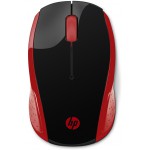 HP 200 EMPRESS RED WIRELESS MOUSE - (2HU82AA)