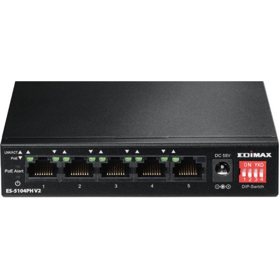 EDIMAX SWITCH 5 PORTS 10/100MBPS - (ES-5104PH V2)