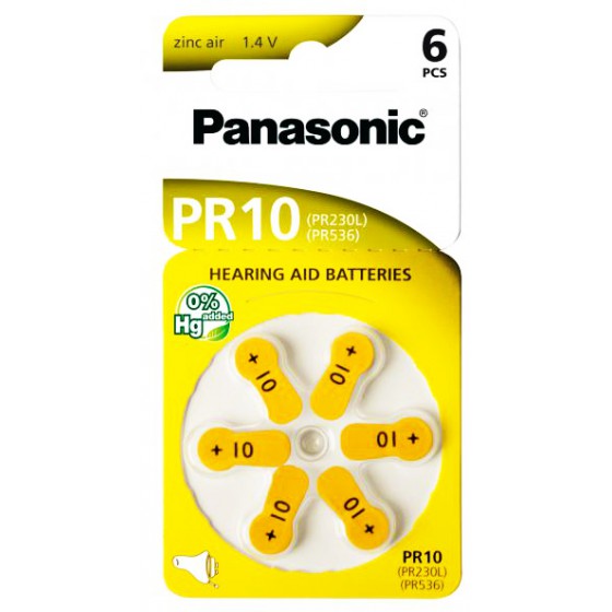 PANASONIC PR10 ��������� ���������� ��������� 1.4V 6���