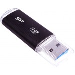 SILICON POWER USB FLASH DRIVE BLAZE B02 32GB USB 3.1 BLACK - (SP032GBUF3B02V1K)