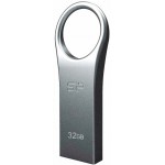 SILICON POWER USB FLASH DRIVE FIRMA F80 32GB USB 2.0 SILVER - (SP032GBUF2F80V1S)