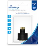 MEDIARANGE DVI TO HDMI ADAPTER BLACK - (MRCS171)
