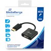 MEDIARANGE ������� DVI TO DISPLAYPORT CONVERTER 15CM BLACK - (MRCS174)