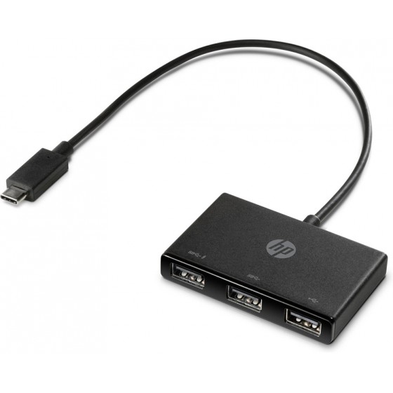 HP USB-C TO USB-A HUB - (Z8W90AA)