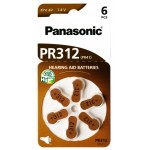 PANASONIC ��������� ���������� ��������� PR312 MERCURY FREE 1.4V 6���