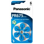 PANASONIC ��������� ���������� ��������� PR675 MERCURY FREE 1.4V 6���