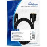 MEDIARANGE ������� DVI MONITOR CONNECTION DIGITAL DUAL LINK DVI PLUG (24+1)/DVI PLUG (24+1) 2.0M BLACK - (MRCS129)