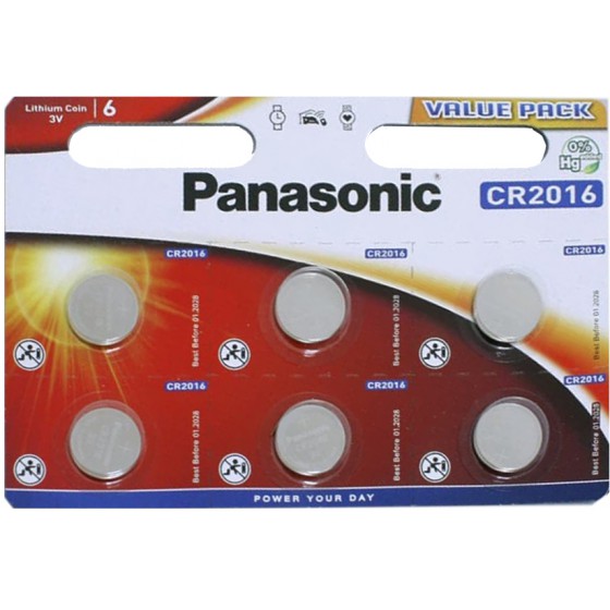 PANASONIC BUTTONCELL CR2016 3V 6TMX �� �������� ����������
