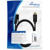 MEDIARANGE ������� DISPLAYPORT TO DVI CONNECTION DP PLUG /DVI-D PLUG (24+1 PIN) 2.0M BLACK - (MRCS199)