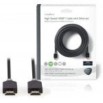 NEDIS HDMI 1.4 CABLE HDMI MALE - HDMI MALE 15M - (CVBW34000AT150)