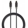 NEDIS OPTICAL AUDIO CABLE TOSLINK MALE - TOSLINK MALE 1.0 M - (CABW25000AT10)