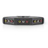 NEDIS RCA FEMALE - 3X RCA FEMALE - (VSWI2403BK)