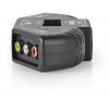 NEDIS RCA FEMALE - 3X RCA FEMALE - (VSWI2403BK)