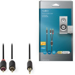 NEDIS STEREO AUDIO CABLE 3.5MM MALE - 2XRCA MALE 10M - (CABW22200AT100)