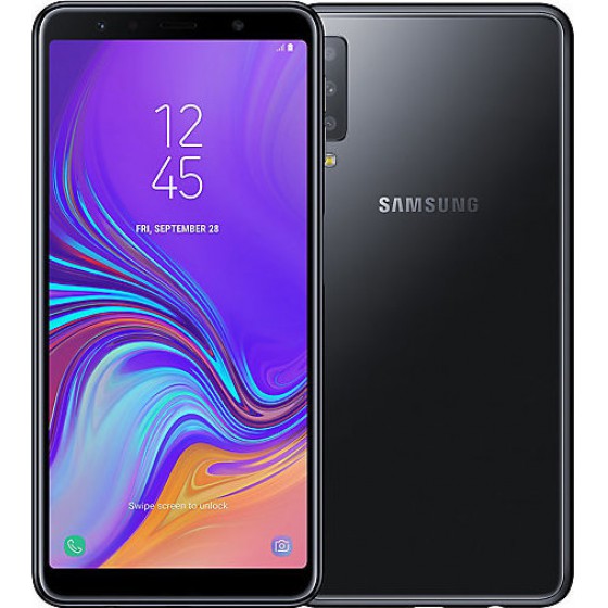 SAMSUNG GALAXY A7 2018 A750F DUAL SIM 64GB BLACK EU
