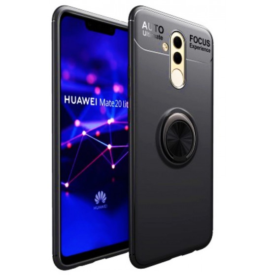 POWERTECH ���� RING TPU ��� HUAWEI MATE 20 LITE ����� - (MOB-1279)