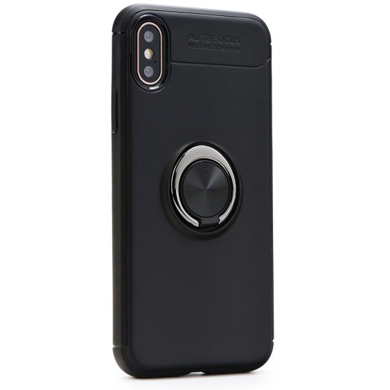 POWERTECH ���� RING TPU ��� IPHONE XR ����� - (MOB-1283)