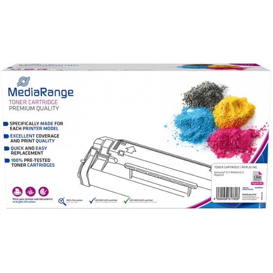 MEDIARANGE TONER ������� ��� ��������� SAMSUNG MAGENTA CLT-M404S - (MRSAT404SM)