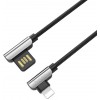 HOCO U42 ������� �������� EXQUISITE STEEL USB �� LIGHTNING ����� 1.2 �