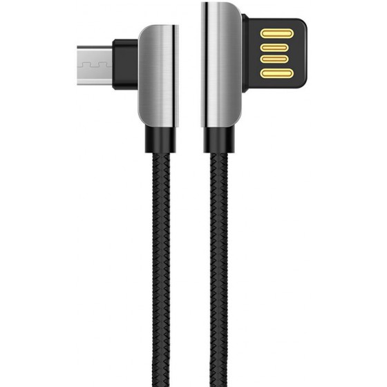 HOCO U42 ������� �������� EXQUISITE STEEL USB �� MICRO-USB FAST CHARGING 2.4A ����� 1.2 �