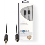 NEDIS CABLE 3.5MM MALE - 3.5MM FEMALE 3M - (CABW22050AT30)