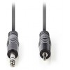 NEDIS STEREO AUDIO CABLE 6.35MM MALE TO 3.5MM MALE 1.5M GREY - (COTH23205GY15)