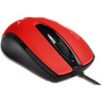 ALCATROZ WIRED SILENT MOUSE STEALTH 3 M.RED - (S3MR)