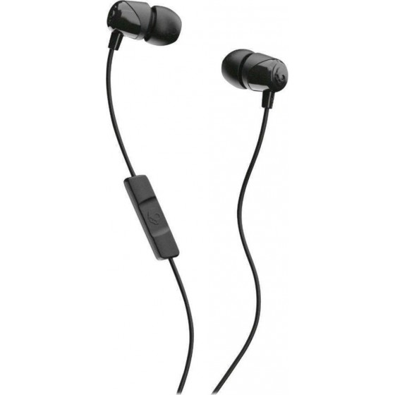 SKULLCANDY JIB WITH MIC BLACK - (S2DUYK-343)