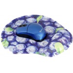 SBOX WIRELESS MOUSE & GEL PAD BLUE - (WM-206BL)