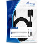 MEDIARANGE ������� SVGA MONITOR CONNECTION CABLE VGA/VGA 3.0M BLACK - (MRCS114)