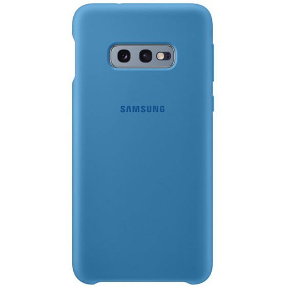 SAMSUNG GALAXY S10 SILICONE COVER BLUE - (EF-PG973TLEGWW)