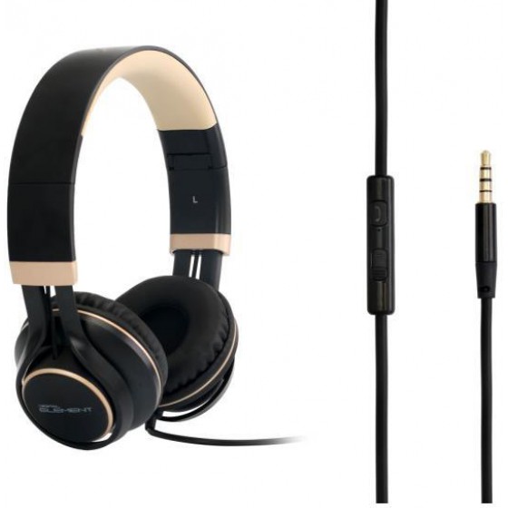 ELEMENT HEADPHONE BLACK - (HD-670-K)