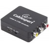 CABLEXPERT HDMI TO CVBS CONVERTER & STEREO AUDIO - (DSC-HDMI-CVBS-001)