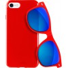 PURO ���� + ������ ����� ��� IPHONE 7/8 - ������� - (IPC747SUNNYKIT1RED)