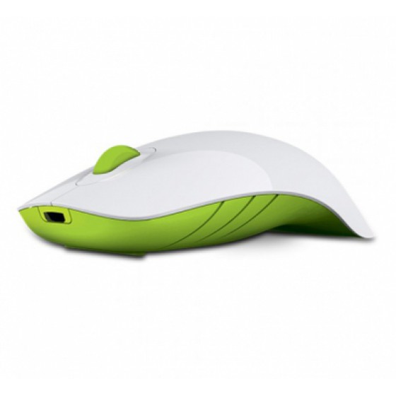 ALCATROZ WIRELESS RECHARGEABLE MOUSE SHARK W.L.GREEN - (AIRSHARKWLG)