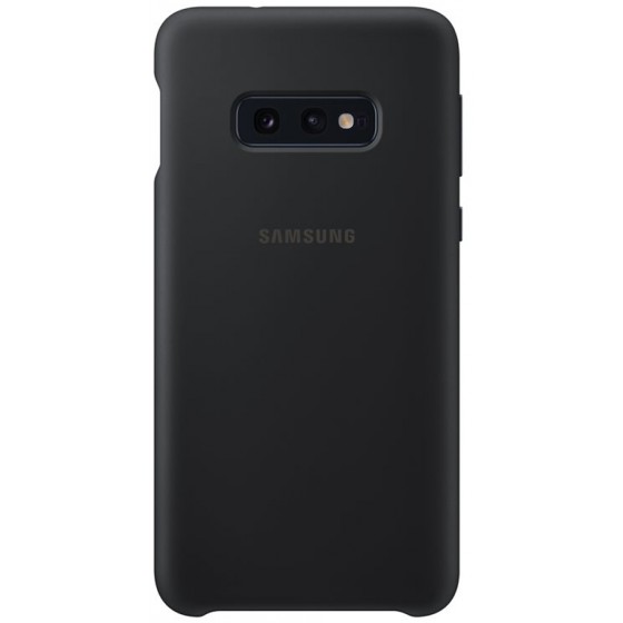SAMSUNG GALAXY S10E SILICONE COVER BLACK - (EF-PG970TBEGWW)
