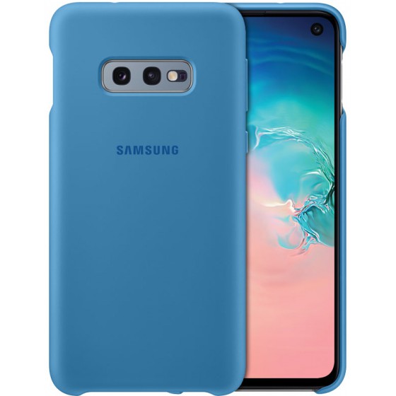 SAMSUNG GALAXY S10E SILICONE COVER BLUE - (EF-PG970TLEGWW)