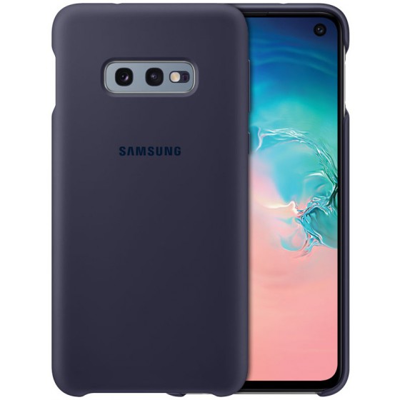 SAMSUNG GALAXY S10E SILICONE COVER NAVY - (EF-PG970TNEGWW)