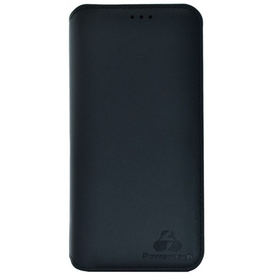 POWERTECH ���� SLIM LEATHER ��� HONOR 8X ����� - (MOB-1182)