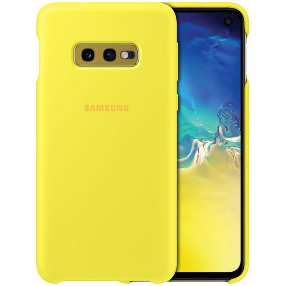 SAMSUNG GALAXY S10E SILICONE COVER YELLOW - (EF-PG970TYEGWW)