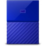 WESTERN DIGITAL MY PASSPORT 4TB EXTERNAL USB 3.0 PORTABLE HARD DRIVE BLUE - (WDBYFT0040BBL)