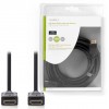 NEDIS HIGH SPEED HDMI CABLE WITH ETHERNET HDMI CONNECTOR - HDMI - (CVGB34000BK50)