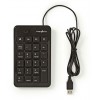 NEDIS WIRED NUMERIC KEYPAD USB BLACK - (KBNM100BK)