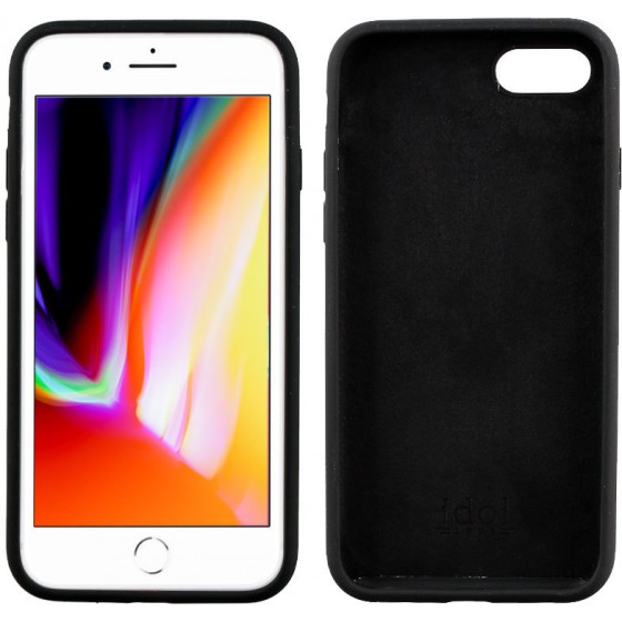 IDOL 1991 ���� ��� IPHONE 8/7 PLUS VELVET TPU 4 SIDE BLACK - (5205308232565)