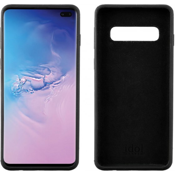 IDOL 1991 ���� ��� SAMSUNG S10 PLUS G975 VELVET TPU 4 SIDE BLACK - (5205308232688)