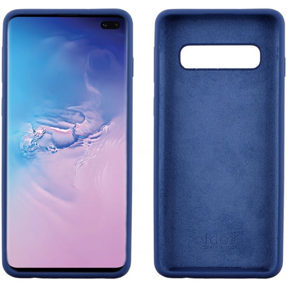 IDOL 1991 ���� ��� SAMSUNG S10 PLUS G975 VELVET TPU 4 SIDE BLUE - (5205308232695)