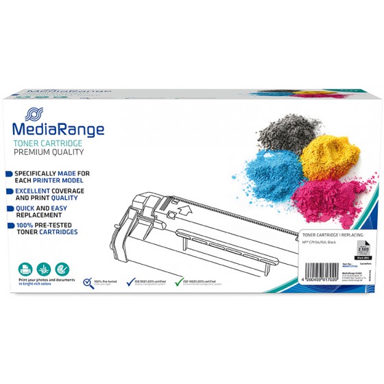 MEDIARANGE ������� TONER ��� ��������� HP BLACK C7115A/15A - (MRHPTC7115A)