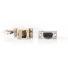 NEDIS D-SUB ADAPTER D-SUB 9-PIN MALE - RJ45 (8P8C) FEMALE IVORY - (CCGP52821IV)